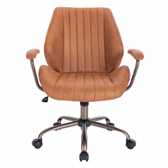 Scaun de birou Kring Quito, piele ecologica,Maro