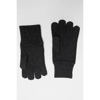 Tom Tailor, Manusi din bumbac, Gri inchis melange, 23-24 CM