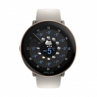Ceas smartwatch Polar Ignite 3 Greige Sand
