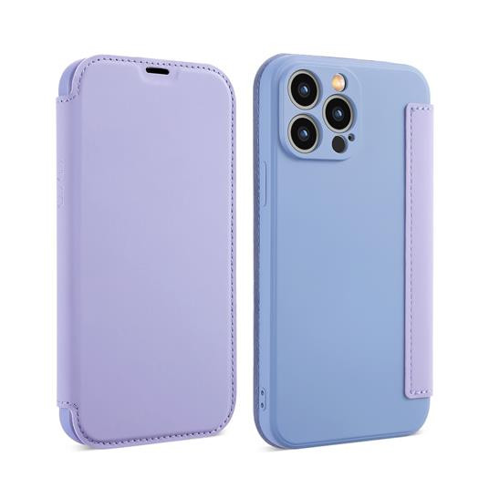 Husa de protectie compatibila cu iPhone 13 Pro Max, MAYSEN, Piele