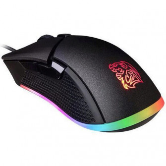 Mouse gaming Tt eSPORTS Iris, 5000 DPI, RGB, negru