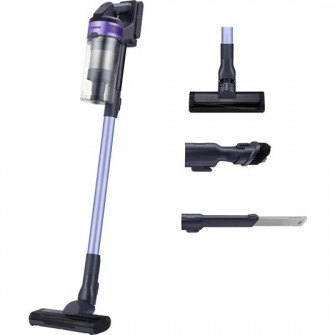 Aspirator vertical Samsung Jet 60 Turbo VS15A6031R4/GE, 410W, 21.6V, 0.8l, filtrare 99.999%, autonomie 40 min, violet