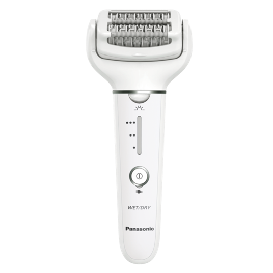 Epilator Panasonic ESEY31W503, Wet Dry, Cordless, 2discuri 60 pensete