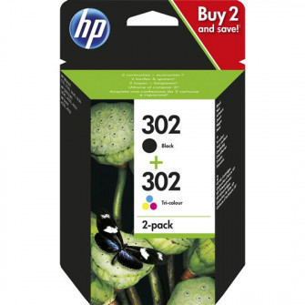HP 302 Ink Cartridge Combo 2-Pack X4D37AE