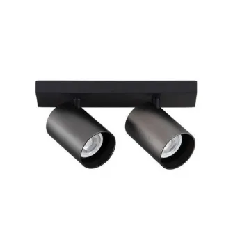 Spod LED RGB inteligent dublu Yeelight Smart Spotlight, Wi-Fi, GU10, dimabil, 350 lm, lumina alba si colorata (2700-6500K), control vocal, Negru
