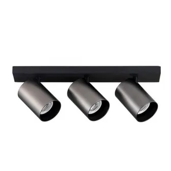 Spod LED RGB inteligent triplu Yeelight Smart Spotlight, Wi-Fi, 3xGU10, 1050 lm, dimabil, lumina alba si colorata (2700-6500K), control vocal, Negru