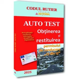 Auto test – obtinerea si restituirea permisului de conducere 13 din 15 – 2025, Dan Chiriac