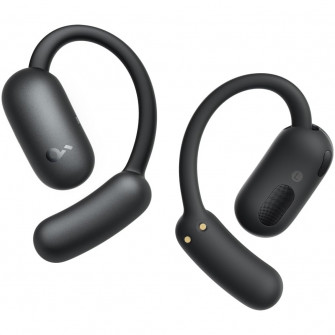 Casti Open-Ear Anker SoundCore AeroFit 2, True Wireless, Bluetooth 5.4, Hi-Res Audio, IP55, Autonomie 42 ore, Negru