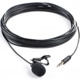 Lavaliera Saramonic SR-XMS2, stereo, 3.5mm, cablu 6m, clip pentru microfon