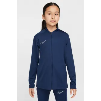 Nike, Trening cu tehnologie Dri Fit pentru fotbal, Alb, Albastru inchis, 137-147 CM