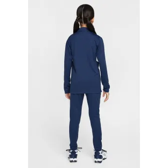 Nike, Trening cu tehnologie Dri Fit pentru fotbal, Alb, Albastru inchis, 122-128 CM