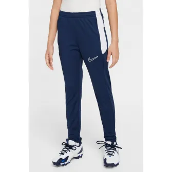 Nike, Trening cu tehnologie Dri Fit pentru fotbal, Alb, Albastru inchis, 122-128 CM