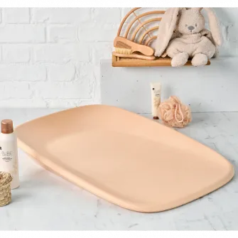 Saltea de infasat din spuma poliuretanica Nattou Softly, 70x50 peach