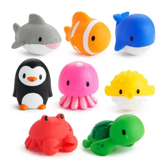 Set De 8 Jucarii De Baie Pentru Copii Munchkin Ocean 10L+