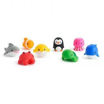 Set De 8 Jucarii De Baie Pentru Copii Munchkin Ocean 10L+