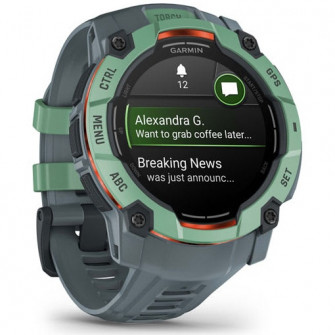 Smartwatch Garmin Instinct 3, 50mm, AMOLED, curea Twilight, Neotropic