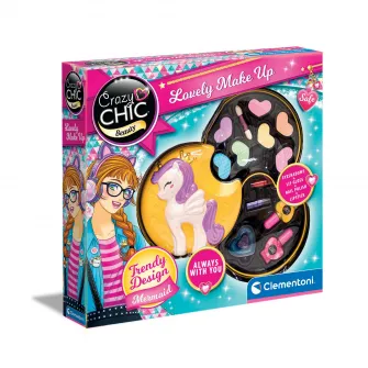 Trusa de machiaj Clementoni Crazy Chic - Unicorn