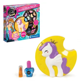 Trusa de machiaj Clementoni Crazy Chic - Unicorn
