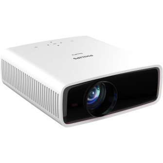 Videoproiector Philips NeoPix 550 Smart, 500 Lumeni, True Full HD 1920 x 1080, USB-C, HDMI, Wi-Fi, Alb