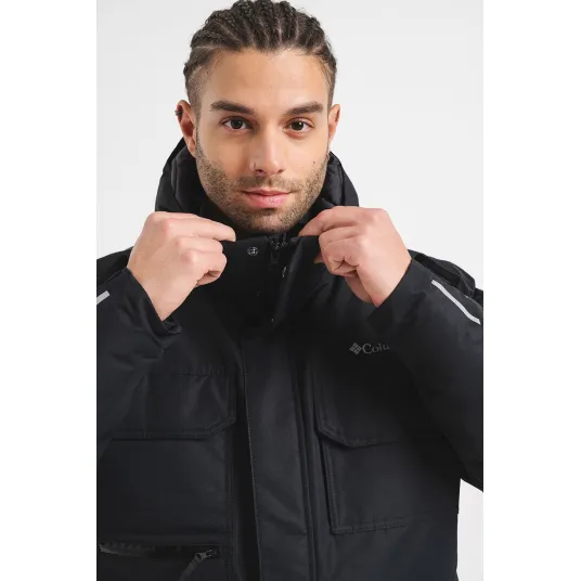Columbia, Geaca cu buzunare cu clapa Landroamer II, Negru, L