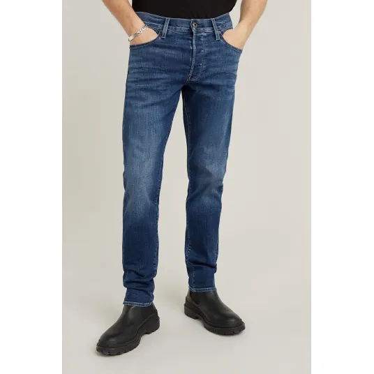 G-Star RAW, Blugi slim fit, Albastru, W30-L32