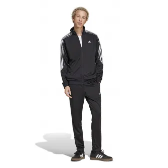 adidas Sportswear, Trening cu logo, Negru, S