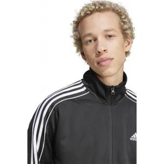 adidas Sportswear, Trening cu logo, Negru, S
