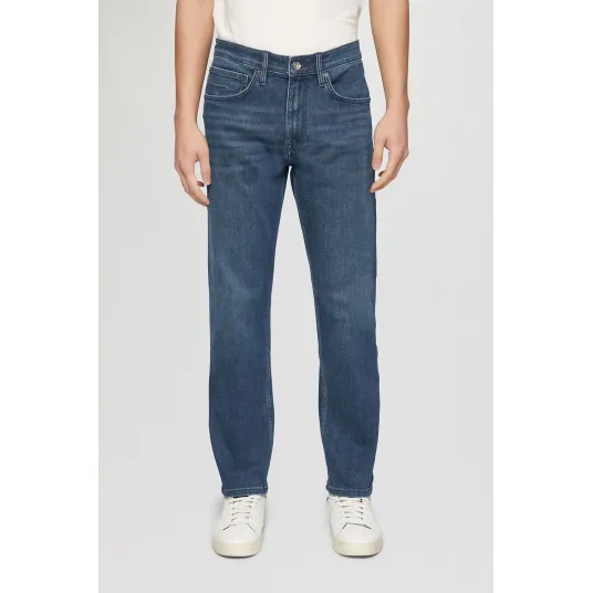 s.Oliver, Blugi regular fit, Albastru prafuit, W36-L32