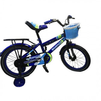 Bicicleta Diamon, cu pedale pentru copii 16 inch albast