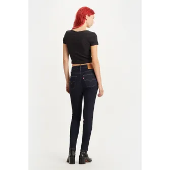 Levis, Blugi super skinny cu talie inalta 721™, Albastru ultramarin, W26-L30