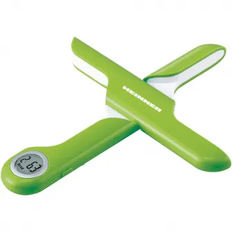 Cantar de bucatarie pliabil Heinner HKS-FD5GR, 5kg, display lcd, gradare: 1g, baterii: 1 x cr2032 (inclusa), verde
