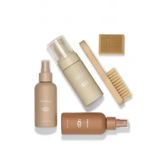 UGG, Set de ingrijire pentru produse din piele de oaie - 5 piese, Maro