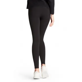 Falke, Colanti cu aspect opac fara cusaturi, Negru, S