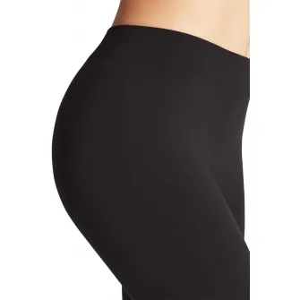 Falke, Colanti cu aspect opac fara cusaturi, Negru, S