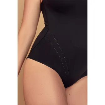 Penti, Body cu decolteu adanc, Negru, L