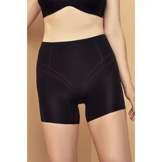 Penti, Colanti scurti modelatori cu talie inalta, Negru, XL