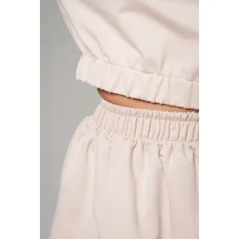 uFIT, Set de tricou si fusta, Bej deschis, M-L