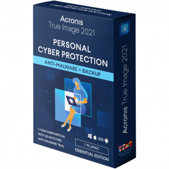 Subscriptie Acronis True Image Essentials 2021, valabil