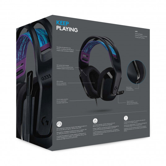 Casti gaming Logitech G335 