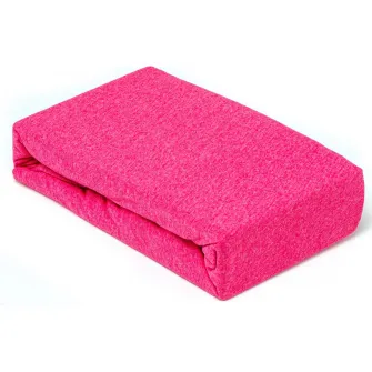 Husa de pat HomeStill, bumbac Jersey, 160x200cm, fuchsia