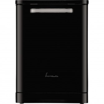 Masina de spalat vase Fram FDW-VRR606BKE++, 12 seturi, 6 programe, Clasa E, Display LED, Pornire intarziata, Aquastop, 60 cm, Negru