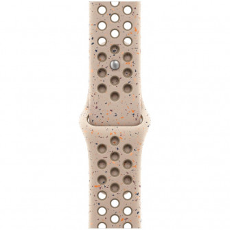 Curea pentru Apple Watch 41mm, Nike Sport Band, Desert Stone, S/M
