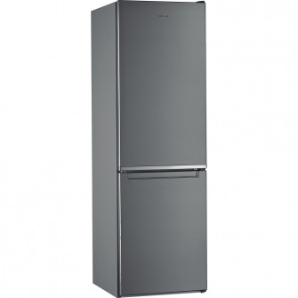 Frigider Whirlpool W9C 941C OX cu congelator inferior, M: 201 cm, 355 l, NoFrost, clasa energetica C, Inox
