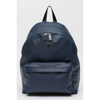 GUESS , Rucsac cu buzunar pe partea din fata Venezia, Bleumarin