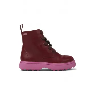 Camper, Ghete de piele Norte Twins 479, Rosu bordo, 34 EU