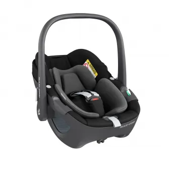 Scaun Auto Maxi-Cosi Pebble 360 I-Size, 40-82 cm, Essential Black