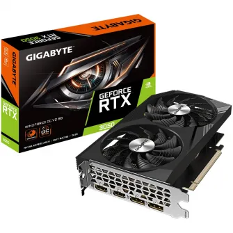 Placa Video Gigabyte GeForceВ RTX 3050 WINDFORCE OC V2, 8GB GDDR6, 128-bit
