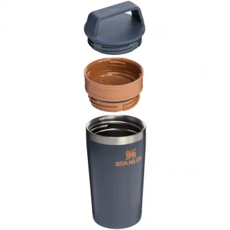 Cana termos cu maner Stanley The Cafe-To-Go Travel Mug 0.35L, 10-12080-042, Twilight