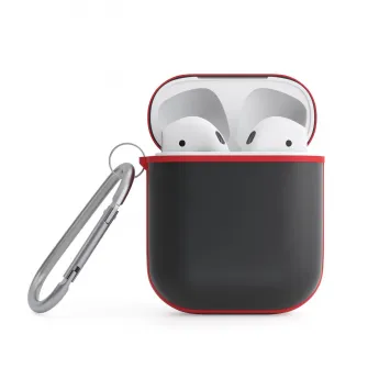 Husa de protectie Next One TPU Case pentru AirPods 1st&2nd, Red