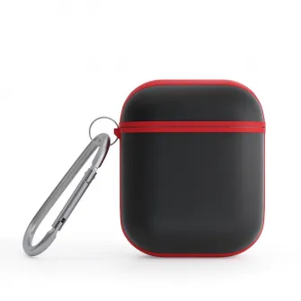 Husa de protectie Next One TPU Case pentru AirPods 1st&2nd, Red